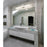 Z-Lite Liam 1 Light 32" Vanity, Chrome/Frosted