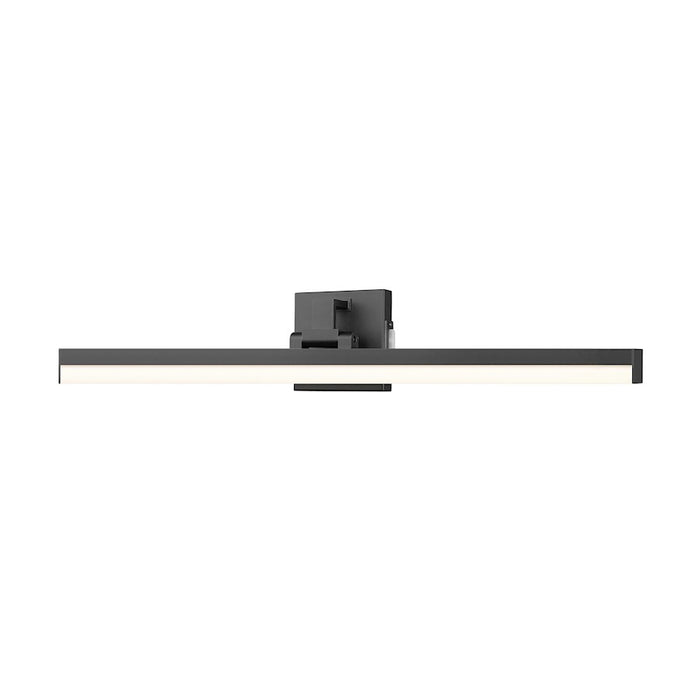 Z-Lite Liam 1 Light 32" Vanity, Matte Black/Frosted - 1009-32W-MB-LED