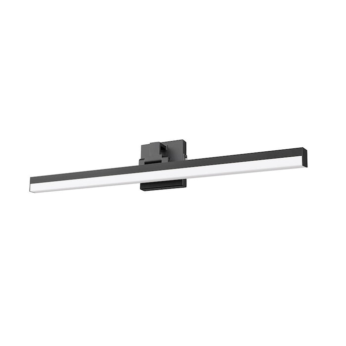 Z-Lite Liam 1 Light 32" Vanity, Matte Black/Frosted