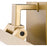 Z-Lite Liam 1 Light 32" Vanity, Modern Gold/Frosted