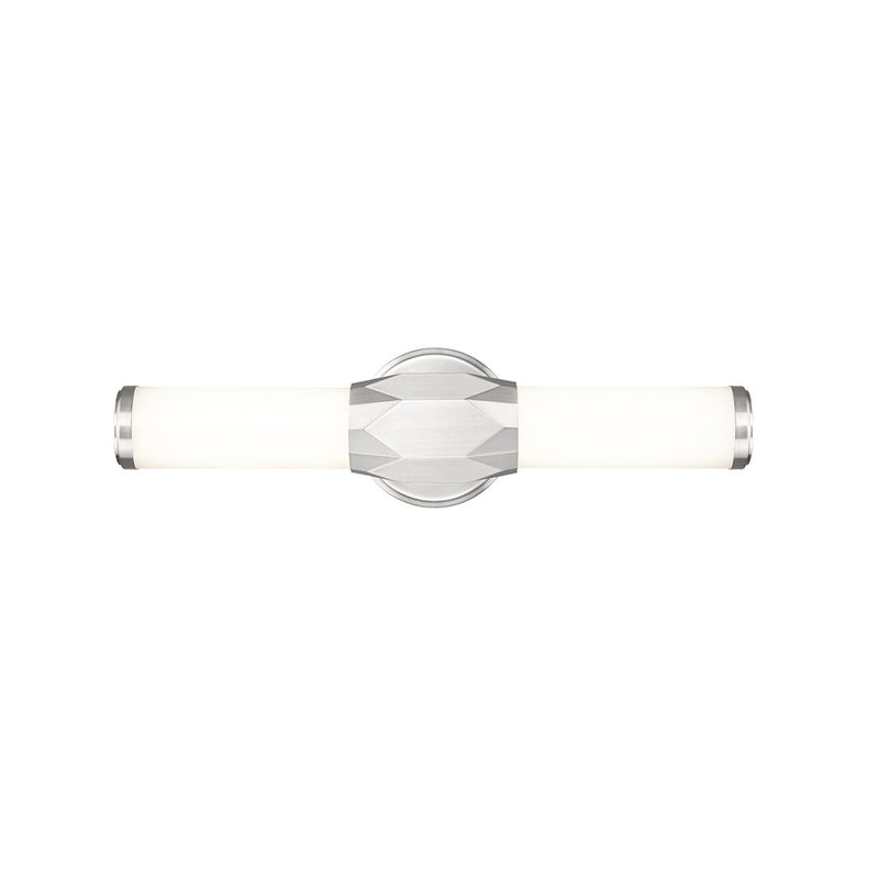 Z-Lite Cooper 1 Light 18" Vanity, Brushed Nickel/Frosted