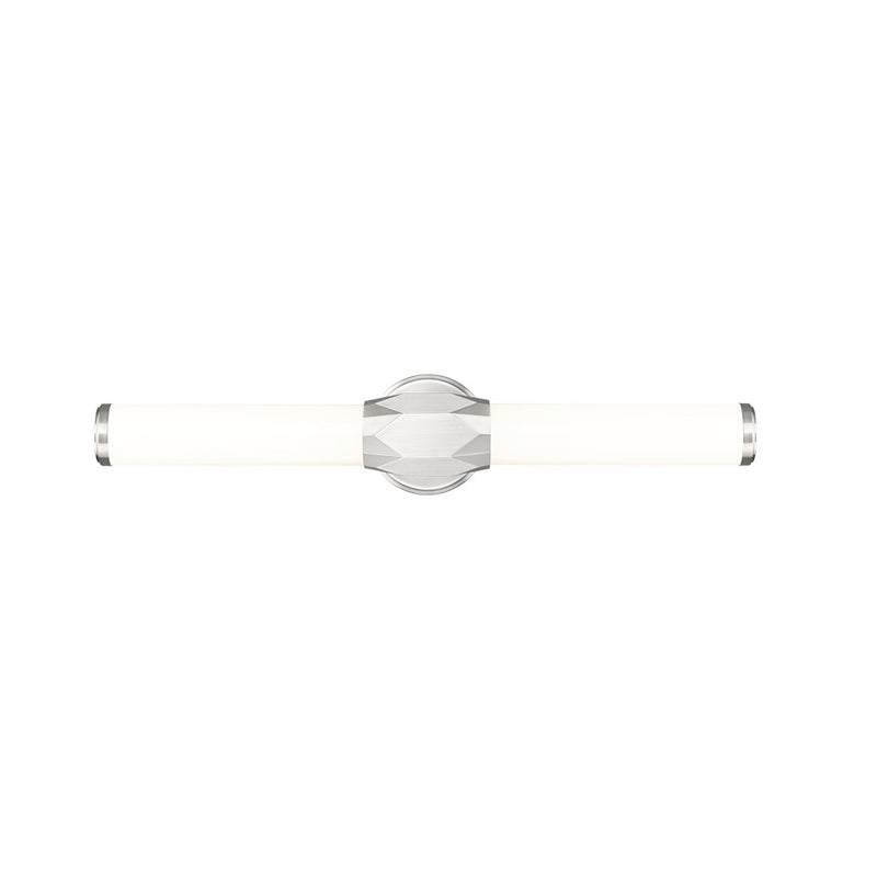Z-Lite Cooper 1 Light 25" Vanity, Brushed Nickel/Frosted