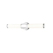 Z-Lite Cooper 1 Light 25" Vanity, Chrome/Frosted - 1010-25W-CH-LED