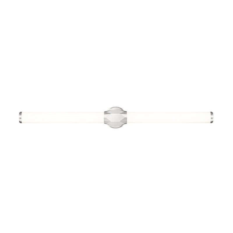 Z-Lite Cooper 1 Light 40" Vanity, Brushed Nickel/Frosted