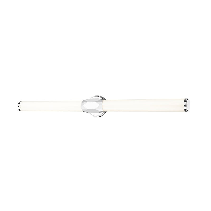 Z-Lite Cooper 1 Light 40" Vanity, Chrome/Frosted - 1010-40W-CH-LED