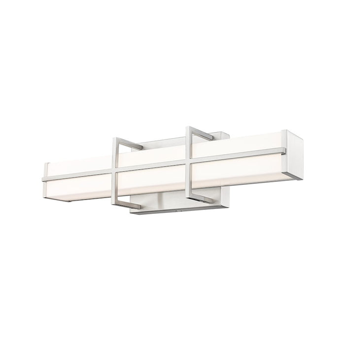 Z-Lite Harrison 1 Light 18" Vanity, Brushed Nickel/Frosted