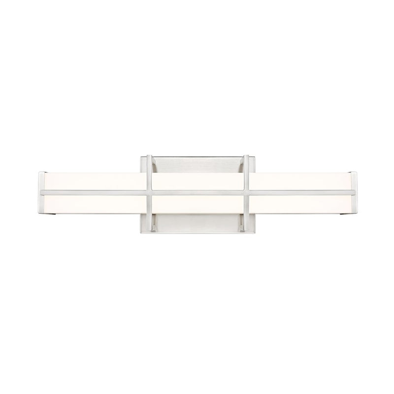 Z-Lite Harrison 1 Light 18" Vanity, Brushed Nickel/Frosted