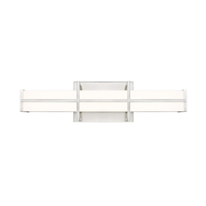 Z-Lite Harrison 1 Light 18" Vanity, Brushed Nickel/Frosted