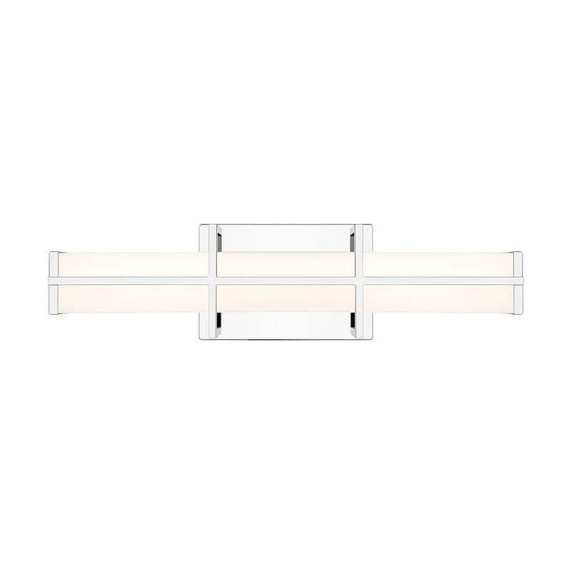 Z-Lite Harrison 1 Light 18" Vanity, Chrome/Frosted