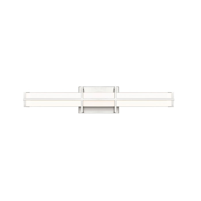 Z-Lite Harrison 1 Light 25" Vanity, Brushed Nickel/Frosted