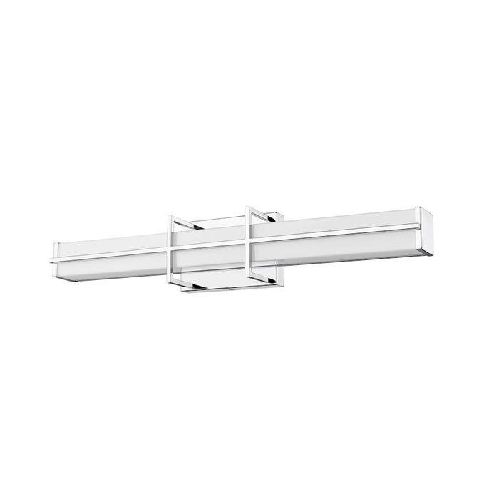 Z-Lite Harrison 1 Light 25" Vanity, Chrome/Frosted