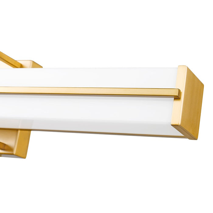 Z-Lite Harrison 1 Light 25" Vanity, Modern Gold/Frosted