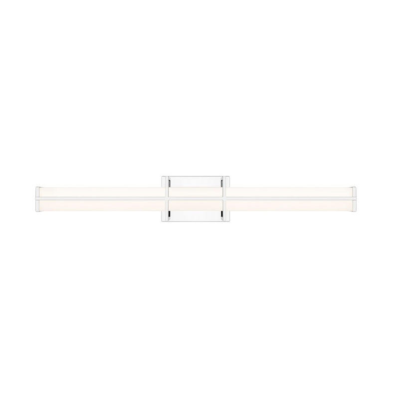 Z-Lite Harrison 1 Light 32" Vanity, Chrome/Frosted