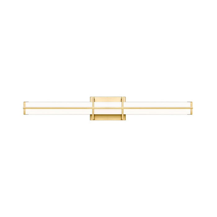 Z-Lite Harrison 1 Light 32" Vanity, Modern Gold/Frosted