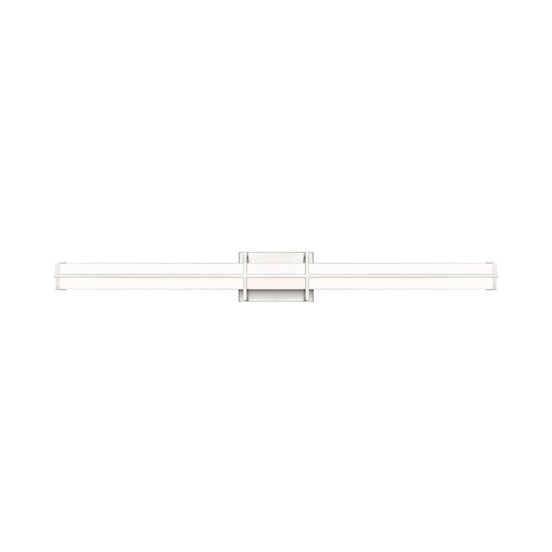 Z-Lite Harrison 1 Light 40" Vanity, Brushed Nickel/Frosted