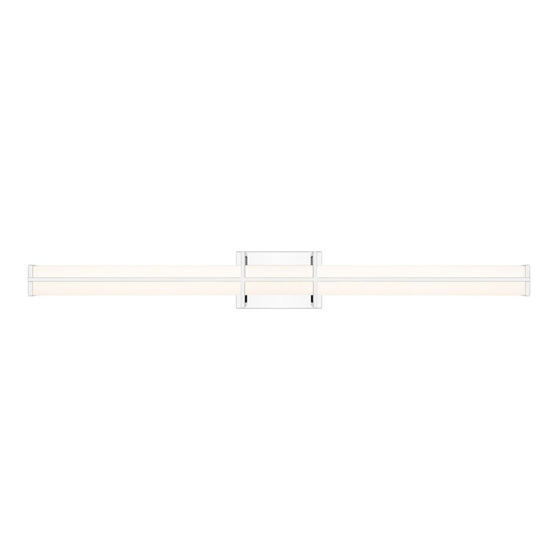 Z-Lite Harrison 1 Light 40" Vanity, Chrome/Frosted