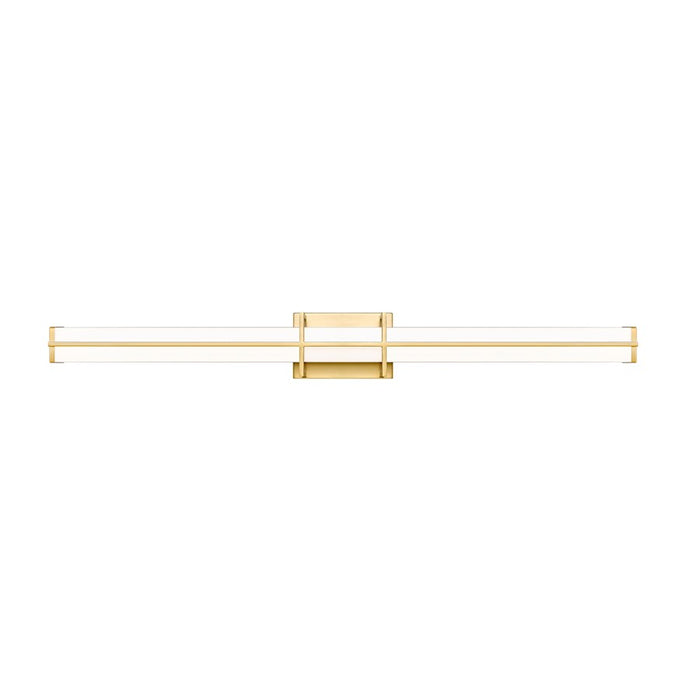 Z-Lite Harrison 1 Light 40" Vanity, Modern Gold/Frosted