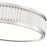 Z-Lite Stari 1 Light 12.75" Flush Mount, Brushed Nickel/Frosted