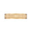 Z-Lite Stari 1 Light 12.75" Flush Mount, Modern Gold/Frosted