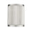 Z-Lite Stari 1 Light 6.25" Flush Mount, Brushed Nickel/Frosted