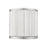 Z-Lite Stari 1 Light 4" Wall Sconce, Brushed Nickel/Frosted