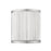 Z-Lite Stari 1 Light 4" Wall Sconce, Brushed Nickel/Frosted