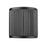 Z-Lite Stari 1 Light 4" Wall Sconce, Matte Black/Frosted