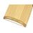 Z-Lite Stari 1 Light 4" Wall Sconce, Modern Gold/Frosted