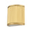 Z-Lite Stari 1 Light 4" Wall Sconce, Modern Gold/Frosted