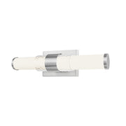 Z-Lite Egon 1 Light 18W Vanity, Brushed Nickel/Matte Opal - 1015-18W-BN-LED