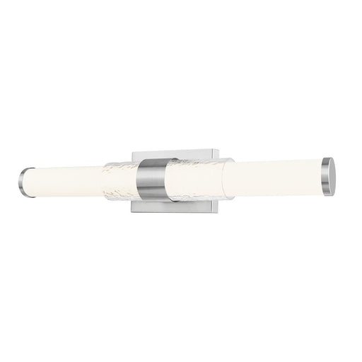 Z-Lite Egon 1 Light 25W Vanity, Brushed Nickel/Matte Opal - 1015-25W-BN-LED