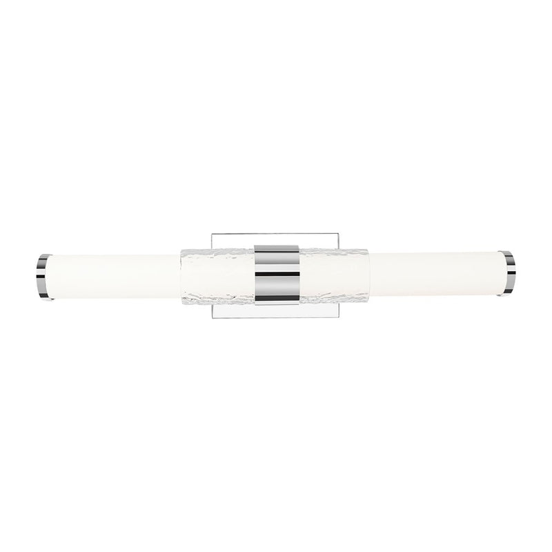 Z-Lite Egon 1 Light 25W Vanity, Chrome/Matte Opal