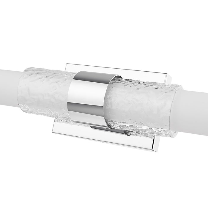 Z-Lite Egon 1 Light 25W Vanity, Chrome/Matte Opal