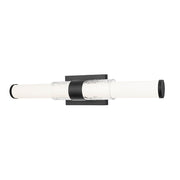 Z-Lite Egon 1 Light 25W Vanity, Matte Black/Matte Opal - 1015-25W-MB-LED