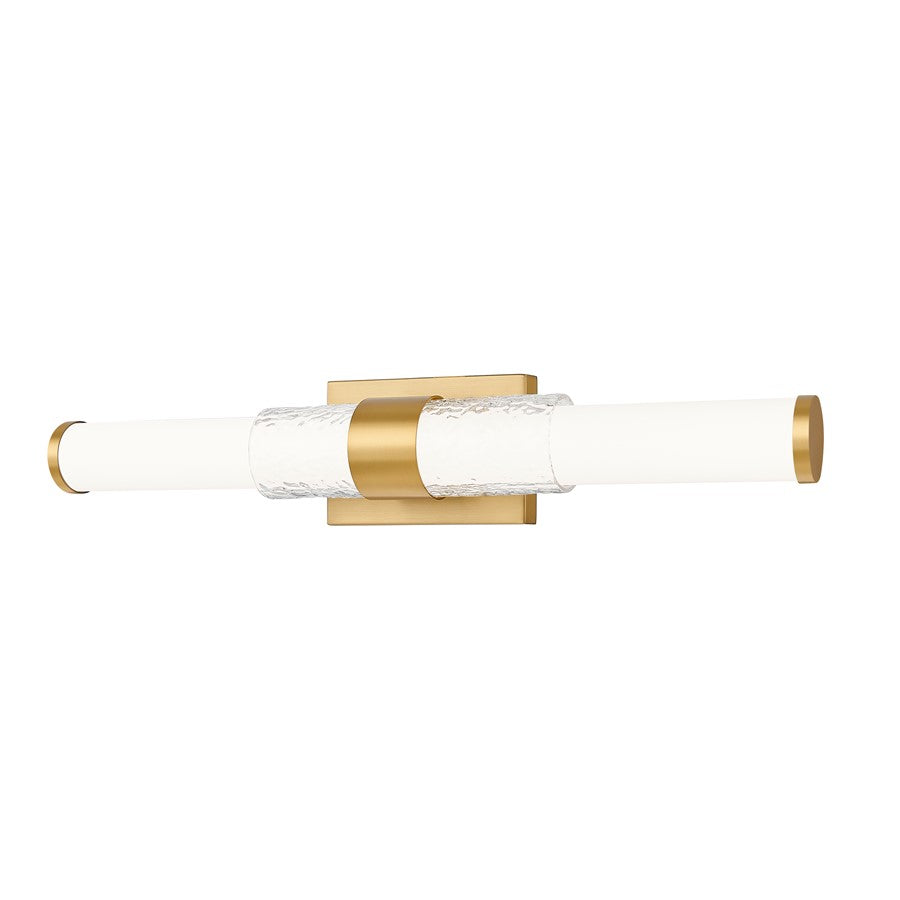 Z-Lite Egon 1 Light 25W Vanity, Modern Gold/Matte Opal - 1015-25W-MGLD-LED