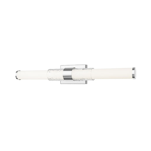 Z-Lite Egon 1 Light 32W Vanity, Chrome/Matte Opal - 1015-32W-CH-LED
