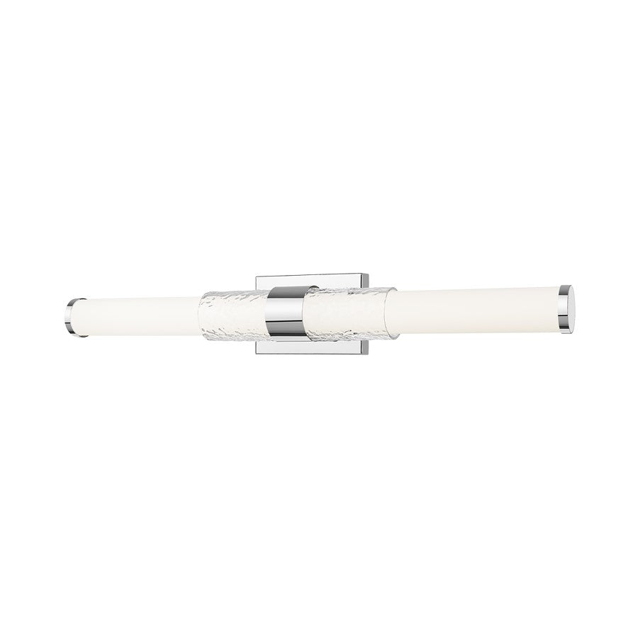 Z-Lite Egon 1 Light 32W Vanity, Chrome/Matte Opal - 1015-32W-CH-LED