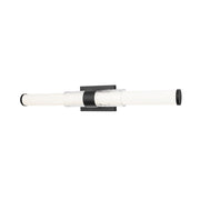 Z-Lite Egon 1 Light 32W Vanity, Matte Black/Matte Opal - 1015-32W-MB-LED