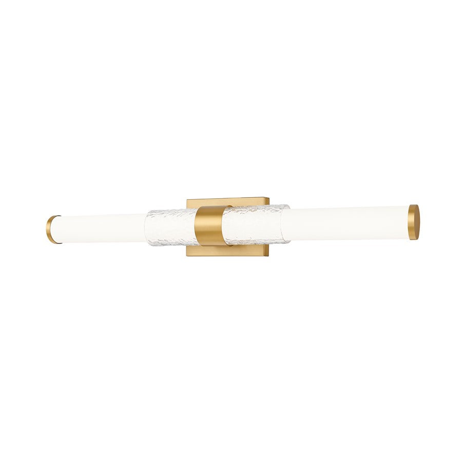 Z-Lite Egon 1 Light 32W Vanity, Modern Gold/Matte Opal - 1015-32W-MGLD-LED