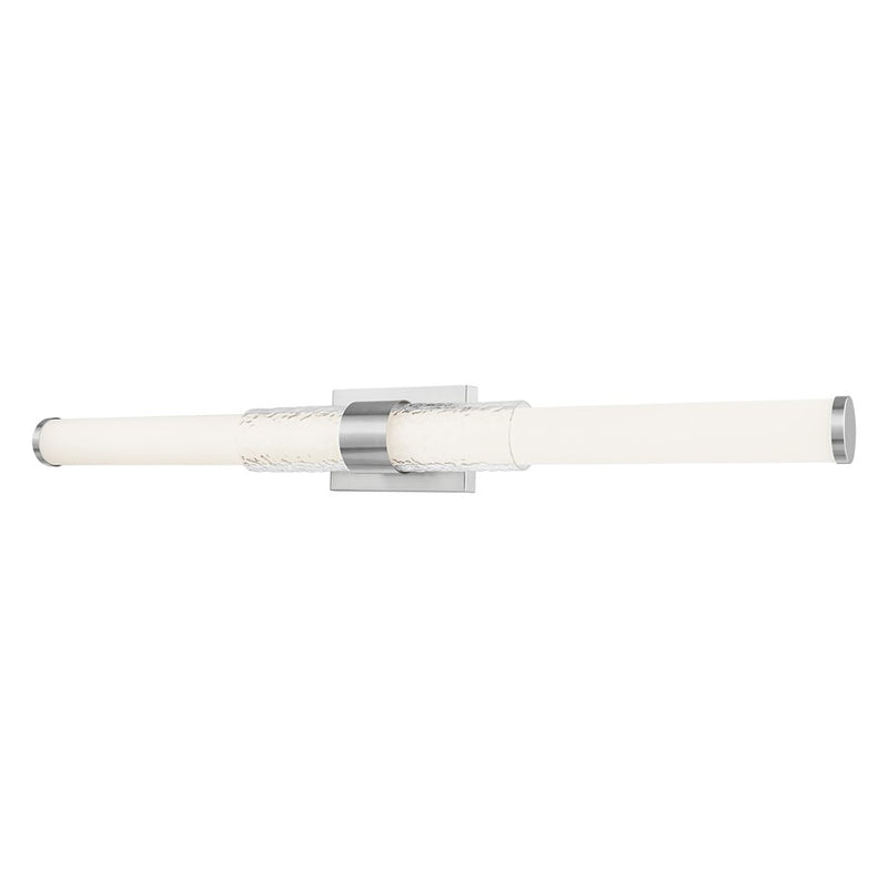 Z-Lite Egon 1 Light 40W Vanity, Brushed Nickel/Matte Opal - 1015-40W-BN-LED