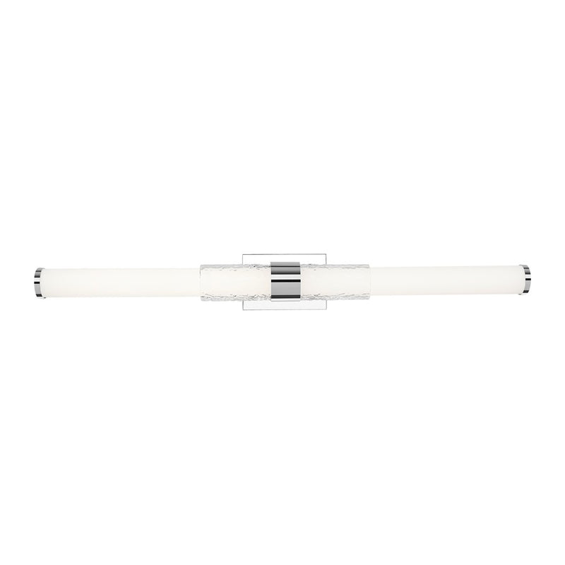 Z-Lite Egon 1 Light 40W Vanity, Chrome/Matte Opal