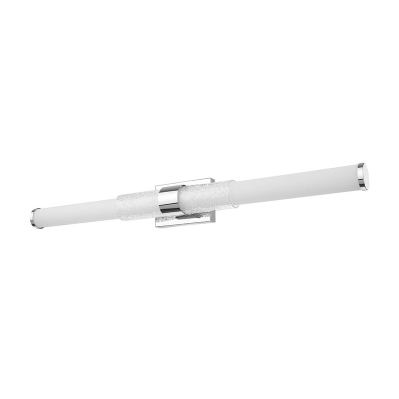 Z-Lite Egon 1 Light 40W Vanity, Chrome/Matte Opal