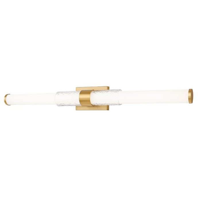 Z-Lite Egon 1 Light 40W Vanity, Modern Gold/Matte Opal - 1015-40W-MGLD-LED