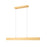 Z-Lite Hudson 1 Light 45" Linear Chandelier, Gold/Frosted