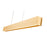 Z-Lite Hudson 1 Light 45" Linear Chandelier, Gold/Frosted