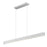 Z-Lite Hudson 1 Light 55" Linear Chandelier, Nickel/Frosted - 1016-55L-BN-LED