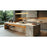 Z-Lite Hudson 1 Light 55" Linear Chandelier, Gold/Frosted
