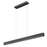 Z-Lite Hudson 1 Light 55" Linear Chandelier, Matte Black/Frosted - 1016-55L-MB-LED