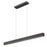 Z-Lite Hudson 1Lt 55" Linear Chandelier, Matte Black/Frosted - 1016-55L-MB-LED
