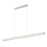 Z-Lite Hudson 1Lt Linear Chandelier, Brushed Nickel/Frosted - 1016-72L-BN-LED